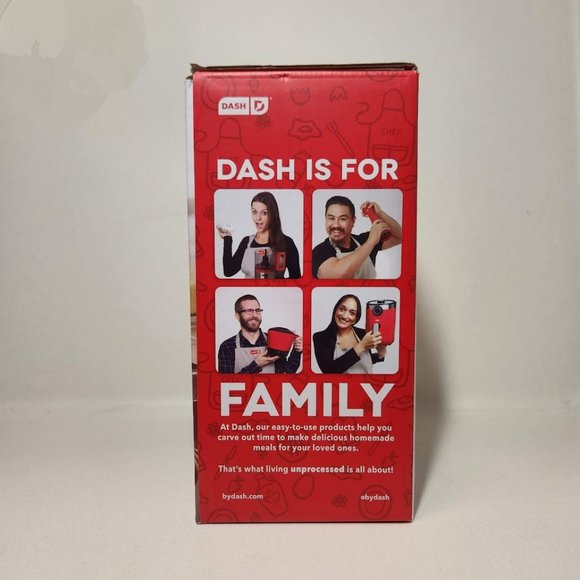 NEW Dash 4" MINI WAFFLE MAKER Dual non-stick cooking surfaces heat evenly Brand - Picture 5 of 5